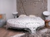 Круглая кровать в интерьере, фото