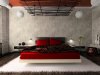 Красная спальня, фото
