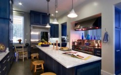 Синяя кухня – секреты дизайна!