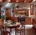 Оформляем кухню в деревенском стиле интерьера