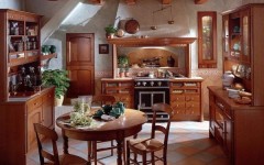 Оформляем кухню в деревенском стиле интерьера