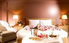 Романтический стиль спальни