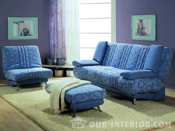 Цвет имеет значение – подбираем цвет дивана и кресел для гостиной .