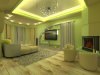 Интерьер гостиной размером 18 кв. м., фото