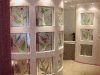 Стеклянные панели, витражи в интерьере