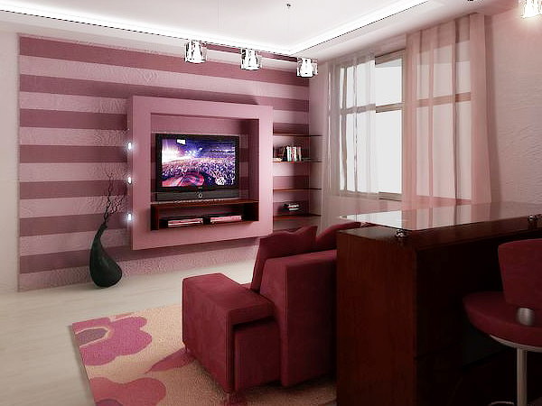 Телевизор в интерьере гостиной – главный предмет обстановки!