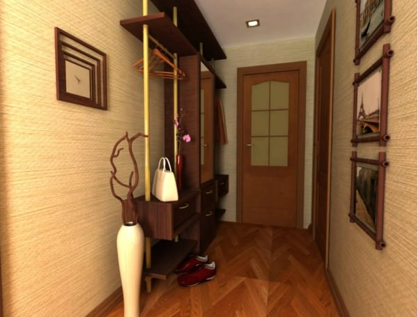 Дизайн интерьер прихожей и коридора в квартире